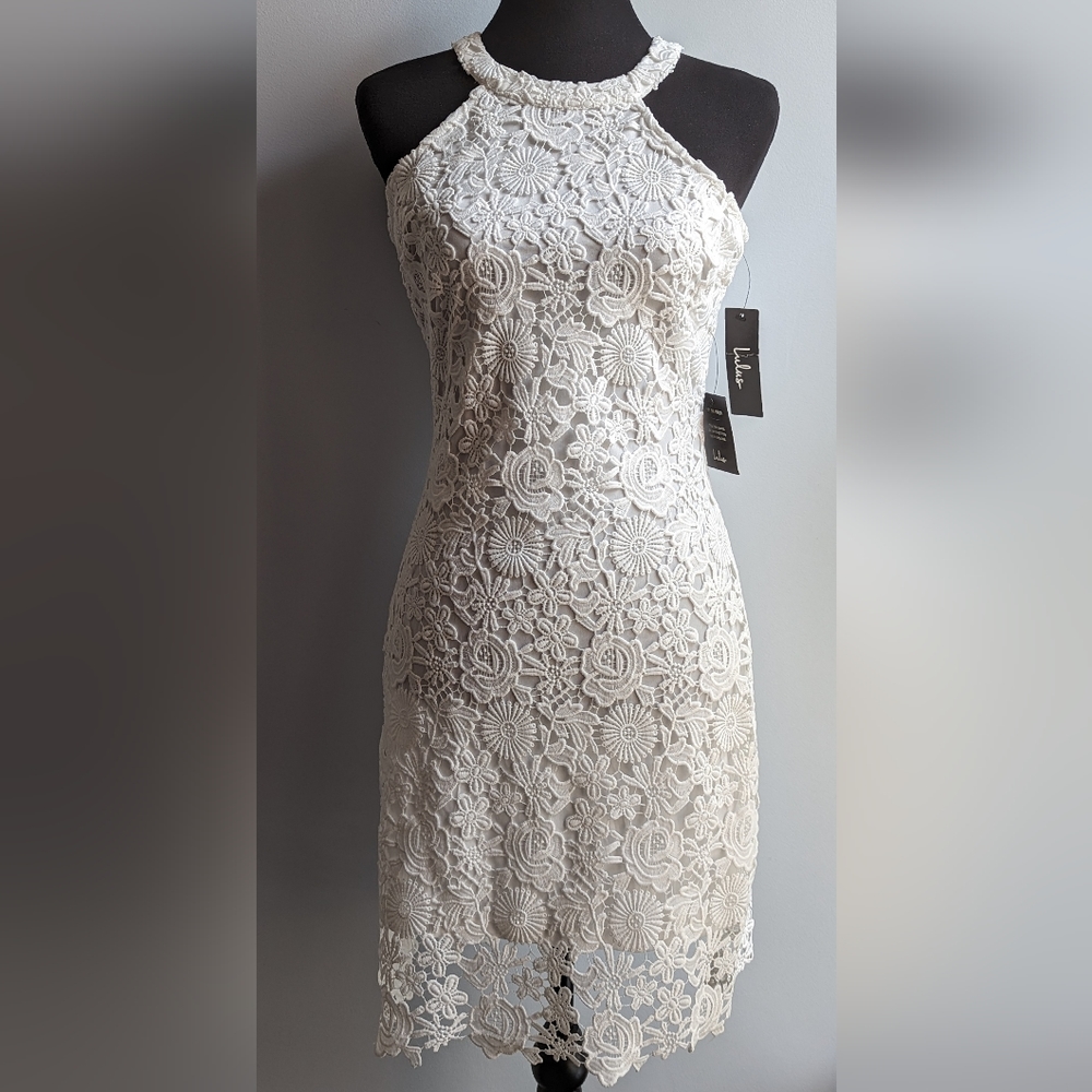 NWT Lulu's Love Poem Lace Mini Dress Size M